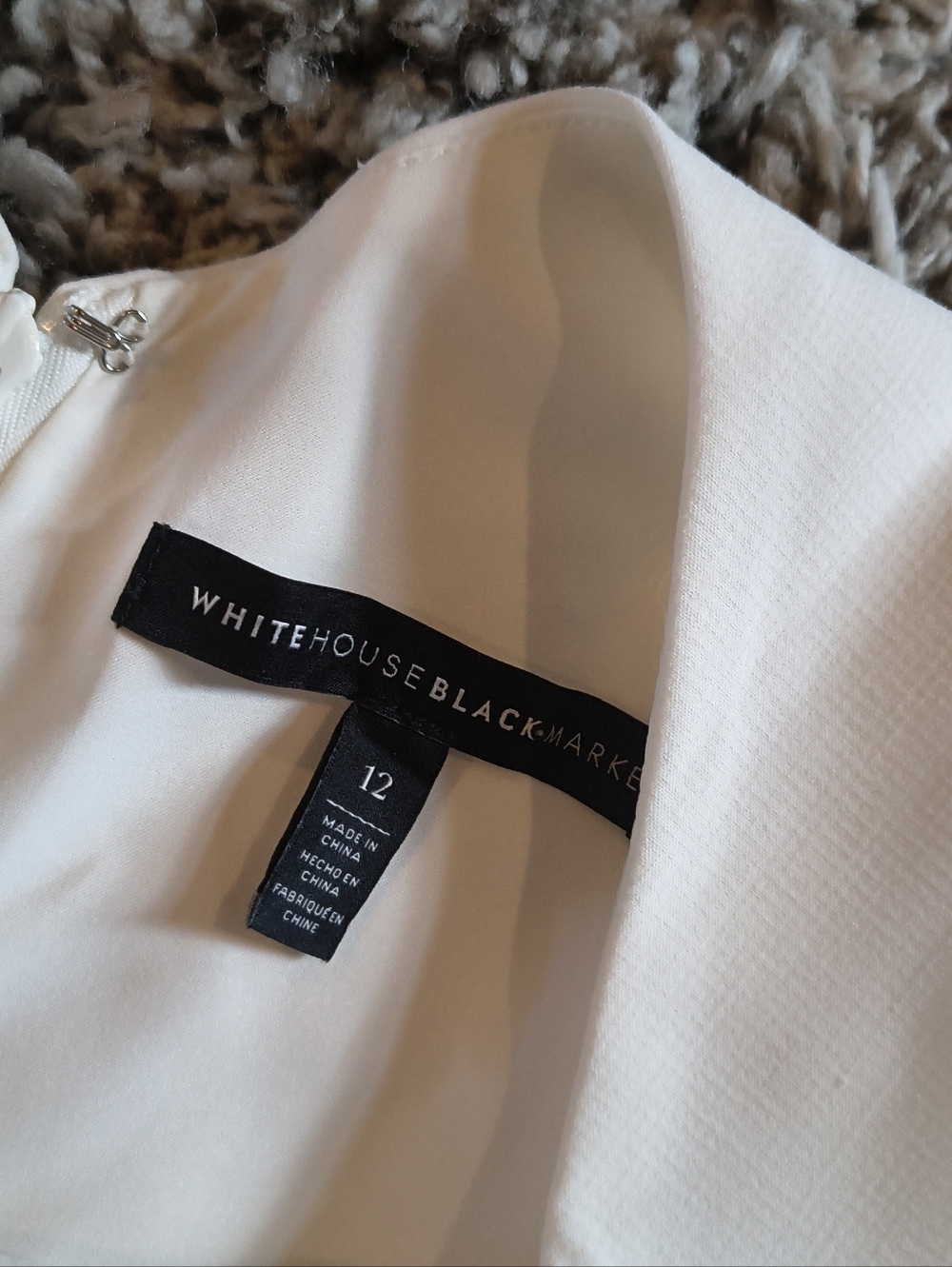 WHBM Sleeveless Seamed Fit And Flare Dress - Picture 5 of 6